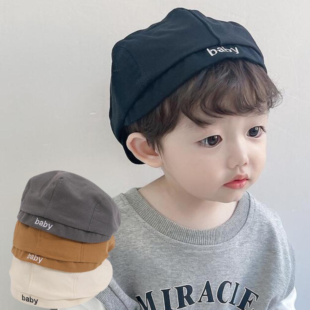 【 子供服 2点で15％OFF】 子供 帽子 ハンチング キッズ ベレー 男の子 夏 子供帽子 子供用 花 かわいい 春 夏 秋 冬 2歳 3歳 4歳 5歳 6歳 ブラウン ブラック ベージュ グレー 日よけ 紫外線対策2