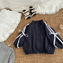 【 子供服 2点で15%OFF】 子供服 子ども服 キッズ ベビー 秋服 秋 ベージュ 女の子 こども服 80cm 90cm 100cm 110cm 120 130 長袖 上着 セットアップ 小学生 リボン アウター 冬服 通学 お洒落 普段着