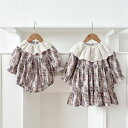 【本日ポイント3倍】 【 子供服 2点で15%OFF】 子供服 女の子 春物 ロンパース ワンピース 姉妹コーデ オールインワン 襟 刺繍 可愛い お祝い ベビーフォト 66cm 73cm 80cm 90cm 100cm 110cm 120cm キッズ ナチュラル おしゃれ 写真撮影(4)