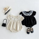 【 子供服 2点で15%OFF】 子供 韓国風 ロンパース 女の子 夏 ベビー服 66cm 73cm 80cm 90cm 夏ロンパース おしゃれ ノースリーブ かわいい お出かけ 2色(4)