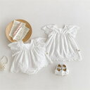 【 子供服 2点で15%OFF】 新作 子供服 女の子 夏服 ロンパース ワンピース 姉妹コーデ 可愛い お祝い ベビーフォト 66cm 73cm 80cm 90cm 100cm 110cm キッズ ナチュラル おしゃれ 写真撮影