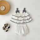 【 子供服 2点で15%OFF】新作 セットアップ お出かけ 女の子 ベビー服 フリル 子供 73cm 80cm 90cm 100cm 110cm 赤ちゃん オシャレ 普段着 韓国子供服
