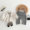 【本日ポイント2倍!】 子供服 セットアップ オーバーオール ベビー服 女の子 ホワイト ブラック オシャレ かわいい ベビー キッズ 66 73 80 90 ...