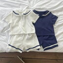 子供服 韓国子供服 ベビー キッズ パンツ セットアップ 韓国キッズ 73cm 80cm 90cm 100cm 半袖 韓国ファッション 子供服 おむつカバー 春 男の子 女の子 ショートパンツ 2色