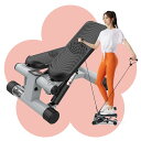 I-uki Sport 健康 ステッパー 静音 自宅での足踏み 負荷調...(3)