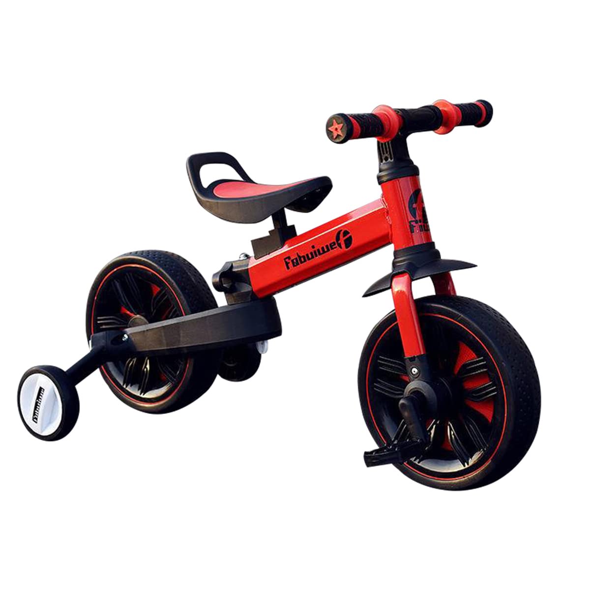 【ほぼ未使用】へんしんバイク2 RED（赤）自転車 ストライダー　専用空気入れ へんしんバイク2公式｜2歳からゆる自転車デビュー