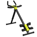 Leike Fitness 折り畳み式腹筋マシーン 腹筋器具 フィットネス腹筋運動 腹筋トレーニング 全身トレーニングマシン 筋トレ マシーン 高さ調節可能 ダイエット器具 腹筋 太もも 室内用 有酸素運動 モニター付き