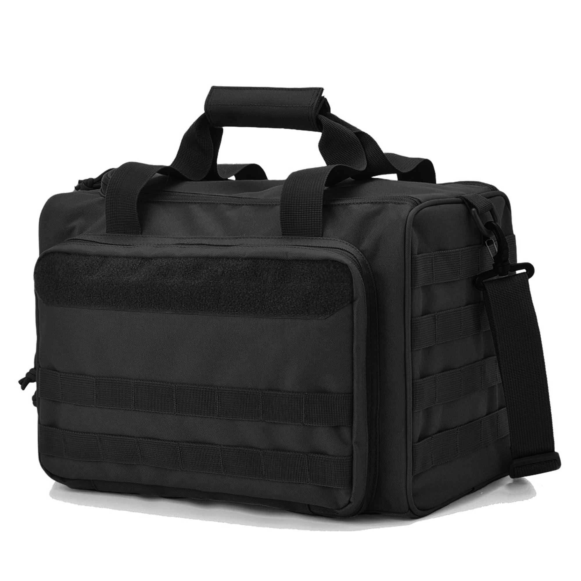 楽天RENEW【キャンパー目線で考えた】 収納バッグ ギアケース キャンプ 仕切り板 大容量 30L ランタン ペグ 皿 肩掛け 衝撃吸収 耐水 アウトドア サバゲー DIY （ブラック）