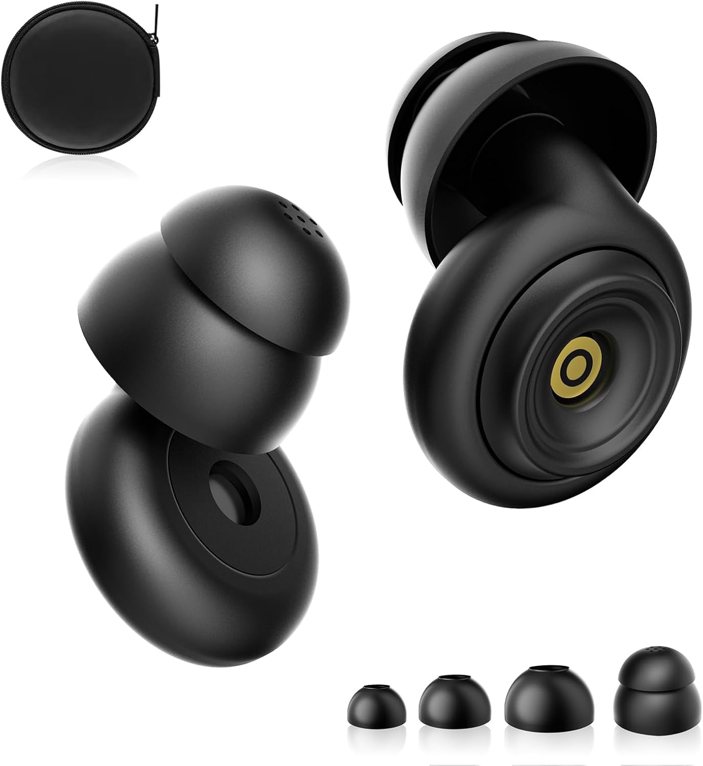 耳栓 睡眠用 みみせん ノイズキャンセリング 快眠 安眠 いびきだけ聞こえない耳栓 騒音対策 仕事用/勉..