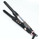 ヘアアイロン カール Perminia 12mm 高級 LCDスクリーン付き MAX230℃ マイナスイオン発生 細身 前髪 メンズ 短髪 ショートヘア 男女兼...