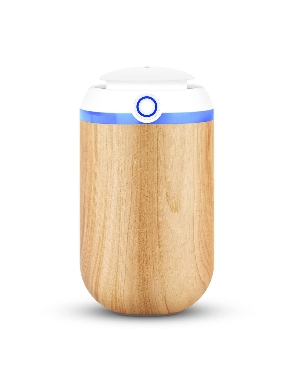 ENERG e's Voyage アロマディフューザー 車載アロマディフューザー充電式 車載連動起動 スマート 水使わないネブライザー式アロマディフューザー 静音 10m空瓶付き T11-ENTREX (木目調)