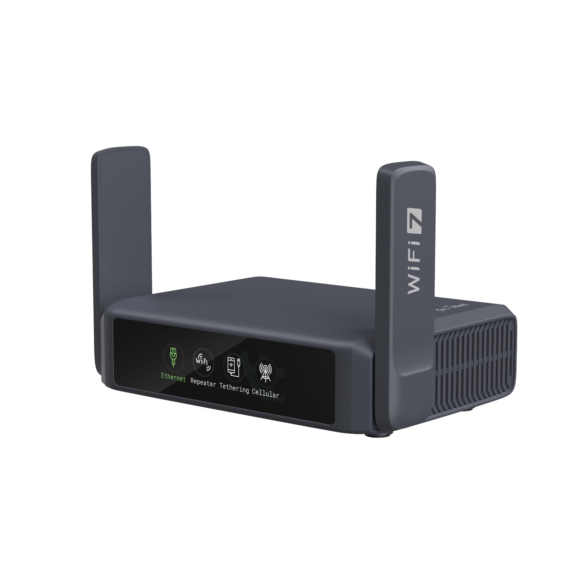 GL.iNet GL-BE3600 (Slate 7) Wi-Fi 7 トラベルルーター 無線LAN wifi ルーター 小型 ポケットサイズ vpn ルーター wifi router タッチスクリーン ホテルルーター デュアルバンド ギガビット Open