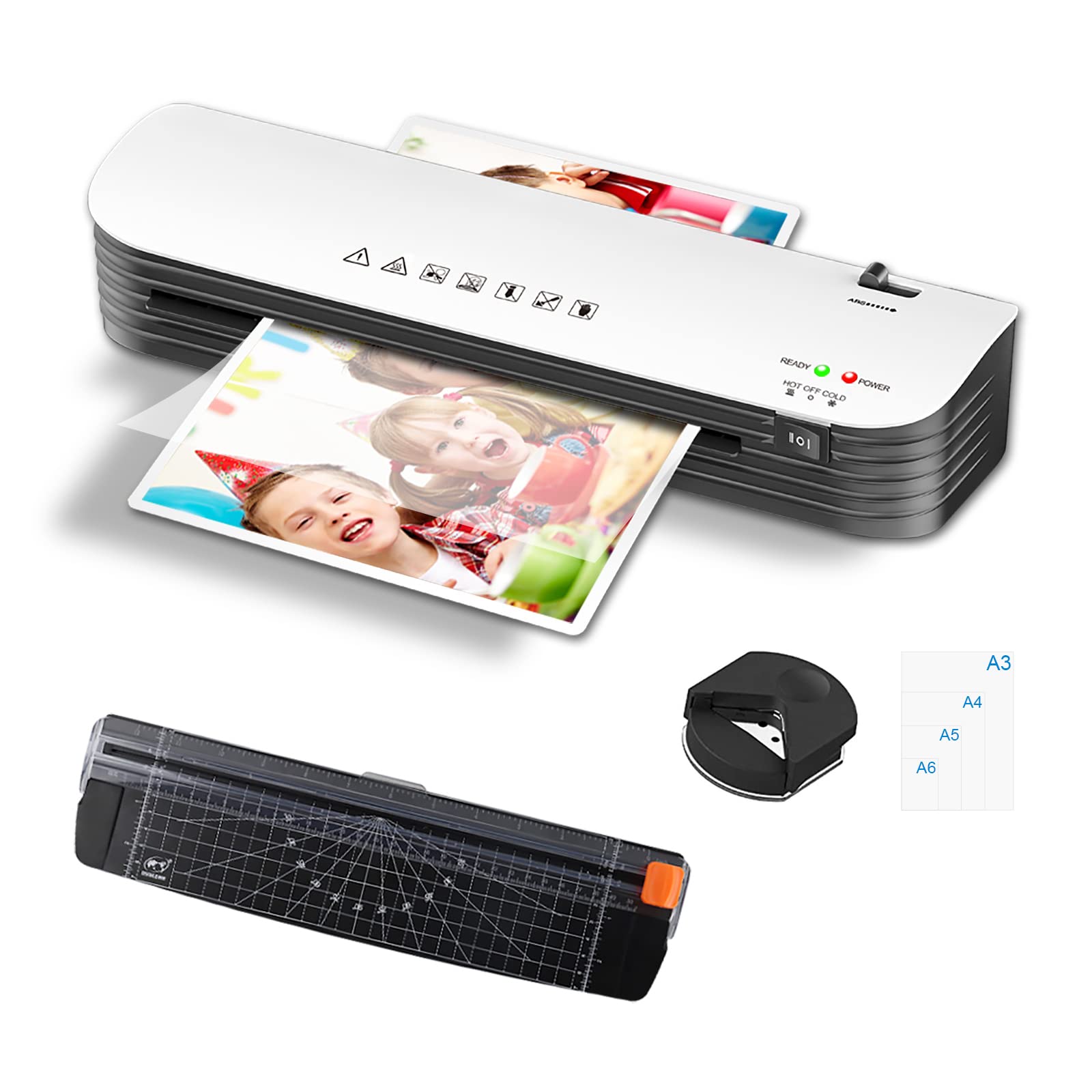 ラミネーター 本体 a3【2023年改良版 A3/A4対応】ラミネート機 軽量 静か 波打ち防止 気泡なし ラミネ..