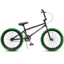 AVASTA Bacchus 子ども用18インチBMX自転車 初心者向き フリースタイルBMXバイク スチール製 子供練習用 高炭素鋼フレーム アルミニウム合金...