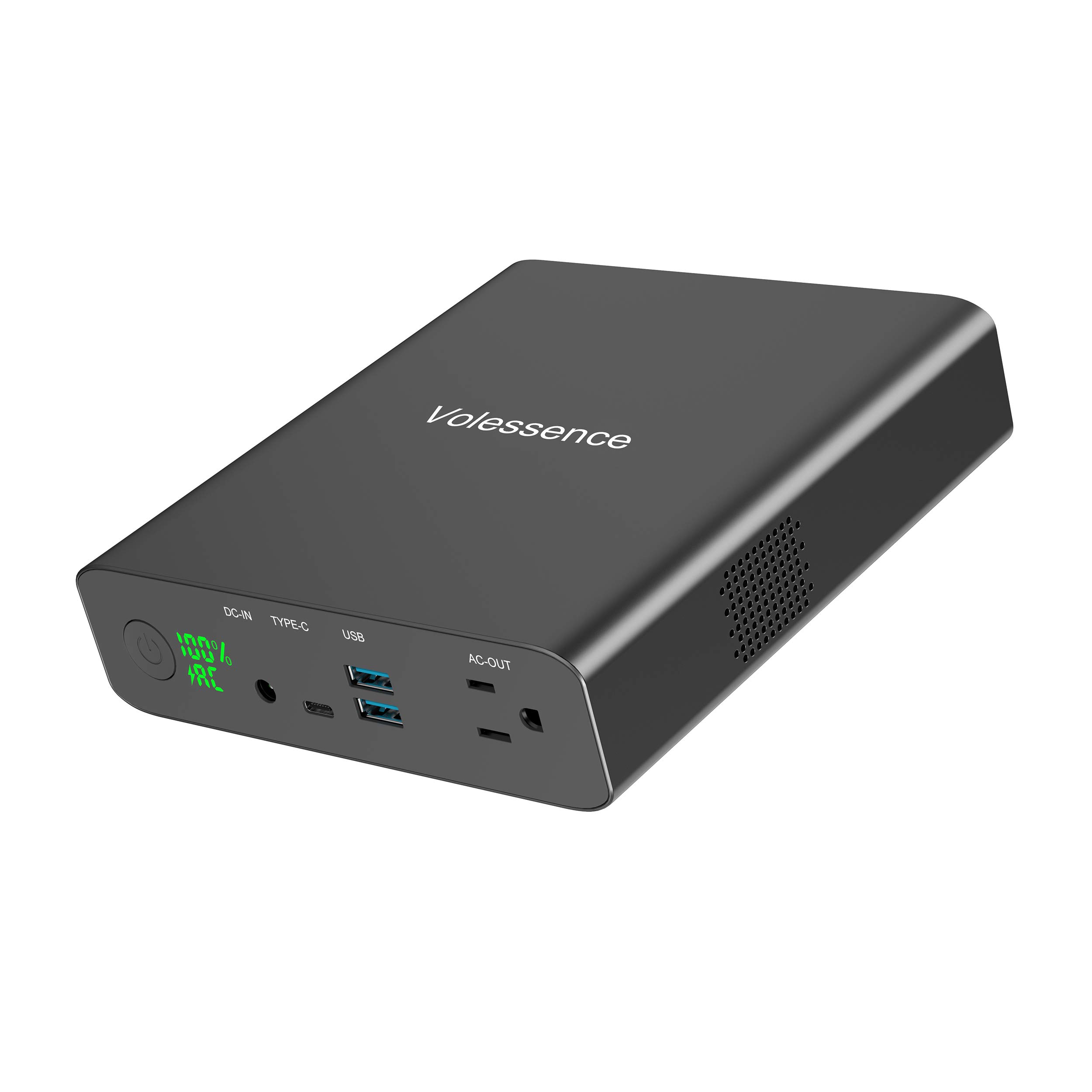 Volessence ݡ֥Ÿ 27000mAh/130W  ХХåƥ꡼AC + QC3.0 USB ݡ + ...