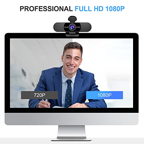 EMEET Webカメラ ウェブカメラ HD1080P 200万画素 90°広角 パソコン用カメラ ストリーミング 内蔵マイク オンライン会議用PCカメラ 自動光補正 eMeetLink利用可能 Windows 10/8 / 7 Mac OS X, You