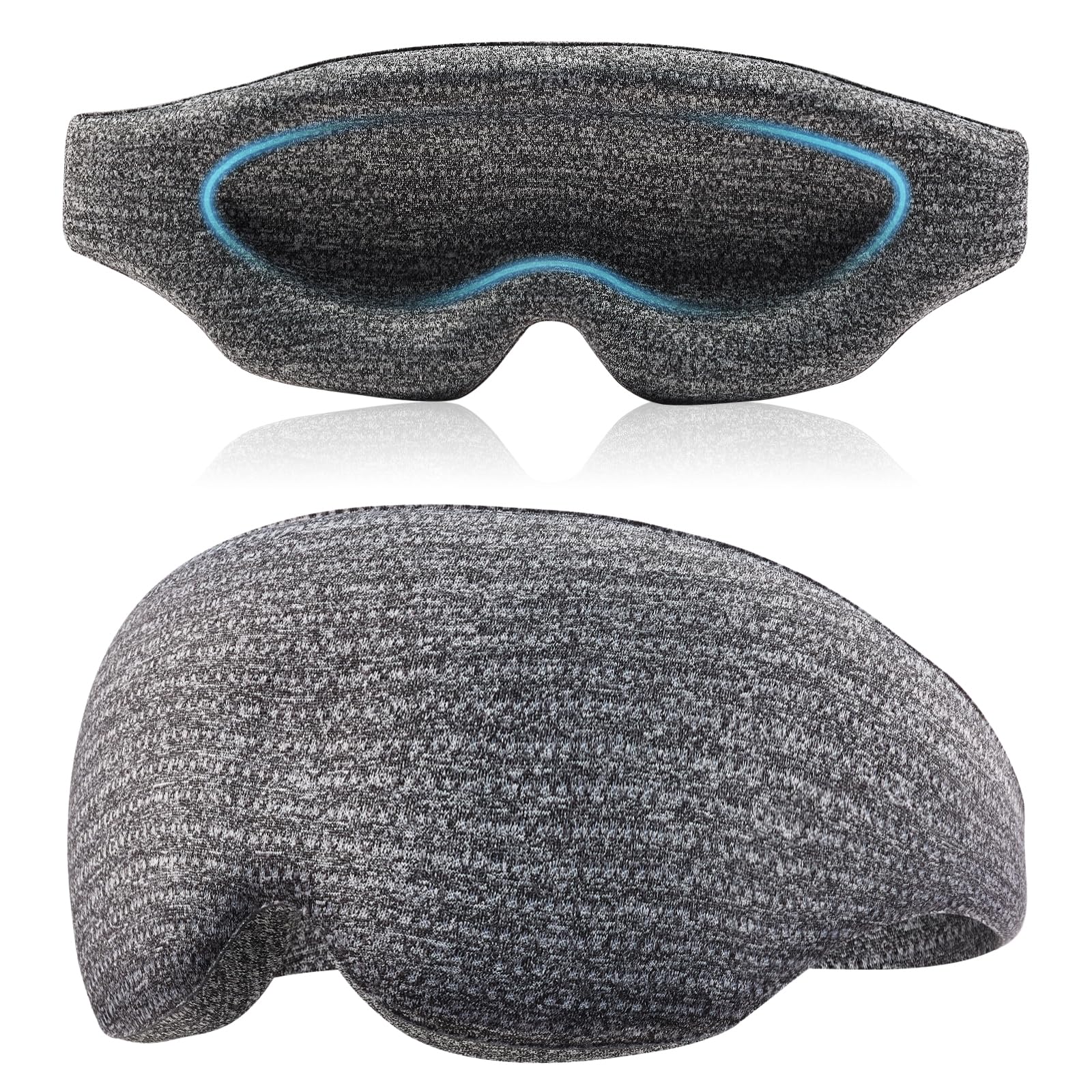 FIIL アイマスク 睡眠用 3D立体型 遮光率99.99％ 安眠 快眠 グッズ 圧迫感なし 柔らか ...