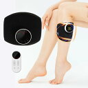 2025年新登・ ふくらはぎリラックス フットケア EMS 足【8モード+20段階強度+3段階温度調節】 ヒーター内蔵・シリコン製(ジェルシート不要)【両手足対応|延長ストラップ+リモコン付属|超薄軽量|静音設計|男女兼用】運動後 座り仕事 立ち仕事 長時