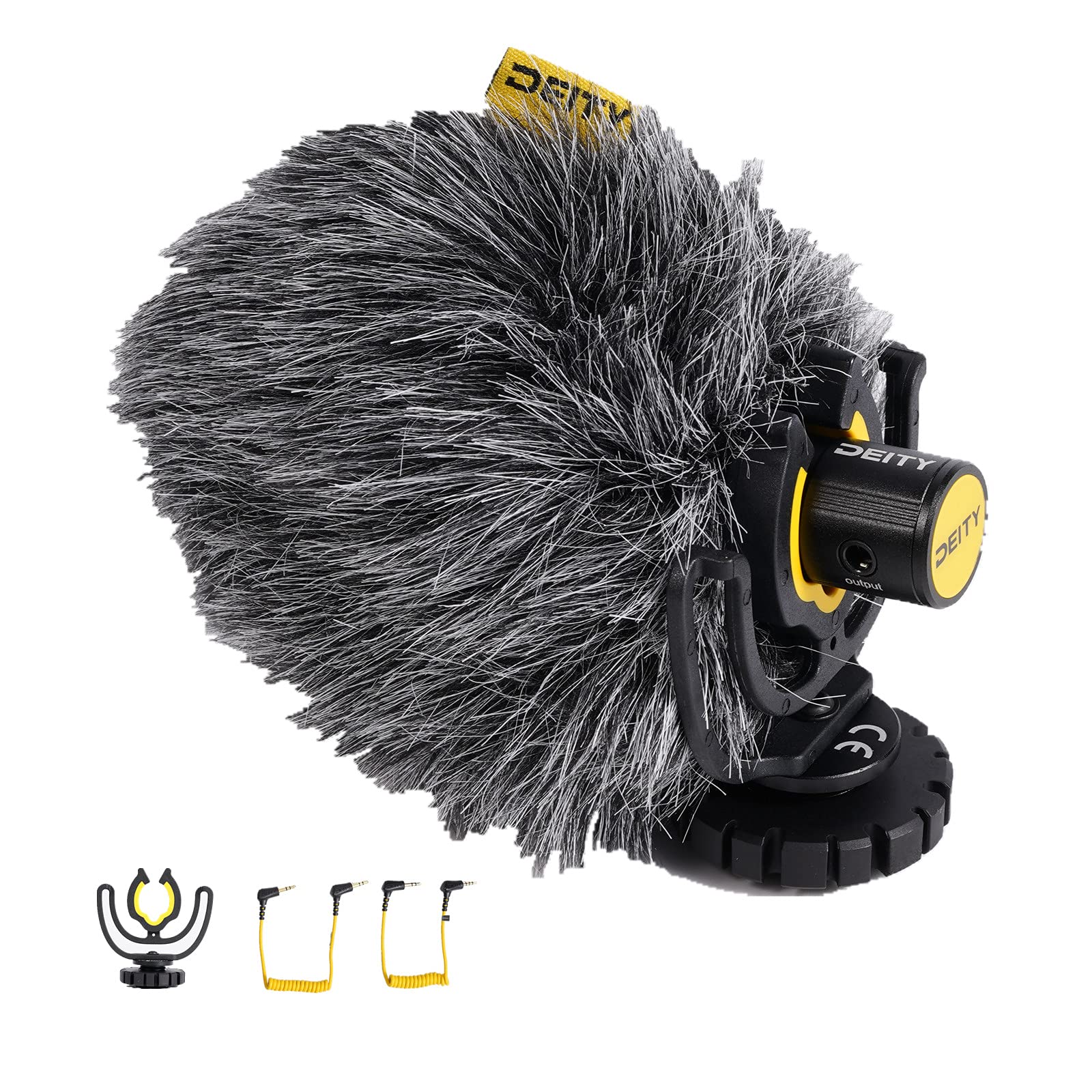 DEITY V-Mic D4 Mini マイクロフォン 外付けマイク 単一指向性 20mph 電池不要 一眼レフ/ビデオカメラ/スマートフォンに適用 YouTube vlog ビデオ録画など用 多機能外付マイク