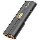 【VGP 2024金賞】EarFun UA100 USB DAC ヘッドホンアンプ/Hi-Res認証 DAC アンプ 小型/32bit/768kHz DSD 512ハイレゾ対応/3.5mm 4.4mm ケーブル着脱式/Type-C 対応超小型 DAC/アル