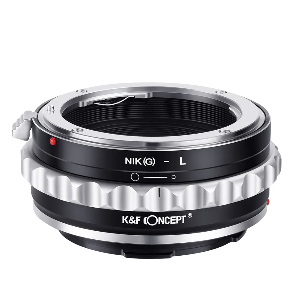K&F Concept ��󥺥ޥ���ȥ����ץ��� NIK(G)-L Nikon�б� ����Ѵ������ץ��� F�ޥ���� G������ �ޥ˥奢��ե������� �˥��� F��G-Type�˥ޥ���ȥ�� �� �饤��L�ޥ�������� �᡼����ľ��Ź