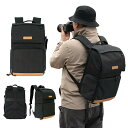 K&F Concept カメラバッグ カメラ用バックパック カメラリュック 22L 大容量 おしゃれ 2気室 カメラリュックサック サイドアクセス レインカバー...
