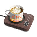 SlowlyTalk 第二世代 カップウォーマー コーヒー保温コースター【9段温度設定・最高85℃】保温 マグカップウォーマー 加熱コースター コーヒー/お茶/...
