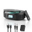 CDプレーヤー Bluetoothスピーカー内蔵 FELEMAN ポータブルCDプレーヤー 2000mAh充電式バッテリー搭載 ..