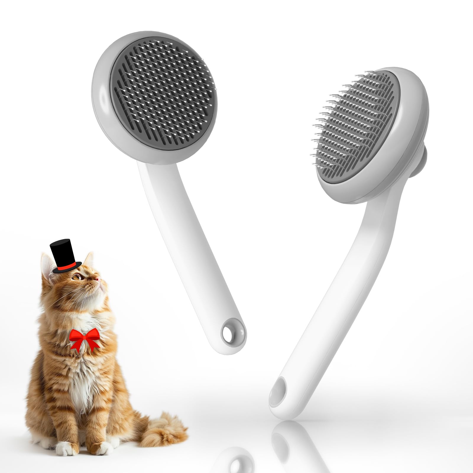 【正規品】GULIGULI ペットブラシ 【SPA級のマッサージ体験】猫くし 犬くし 猫毛取り 猫ブラッシング ..