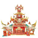 Piececool 立体パズル 古代劇台 メタル3dパズル メタリックナノパズル 置き物 民芸品 接続剤不要 男の子 女の子 大人 ギフト クリスマスプレゼント 誕生日プレゼント人気