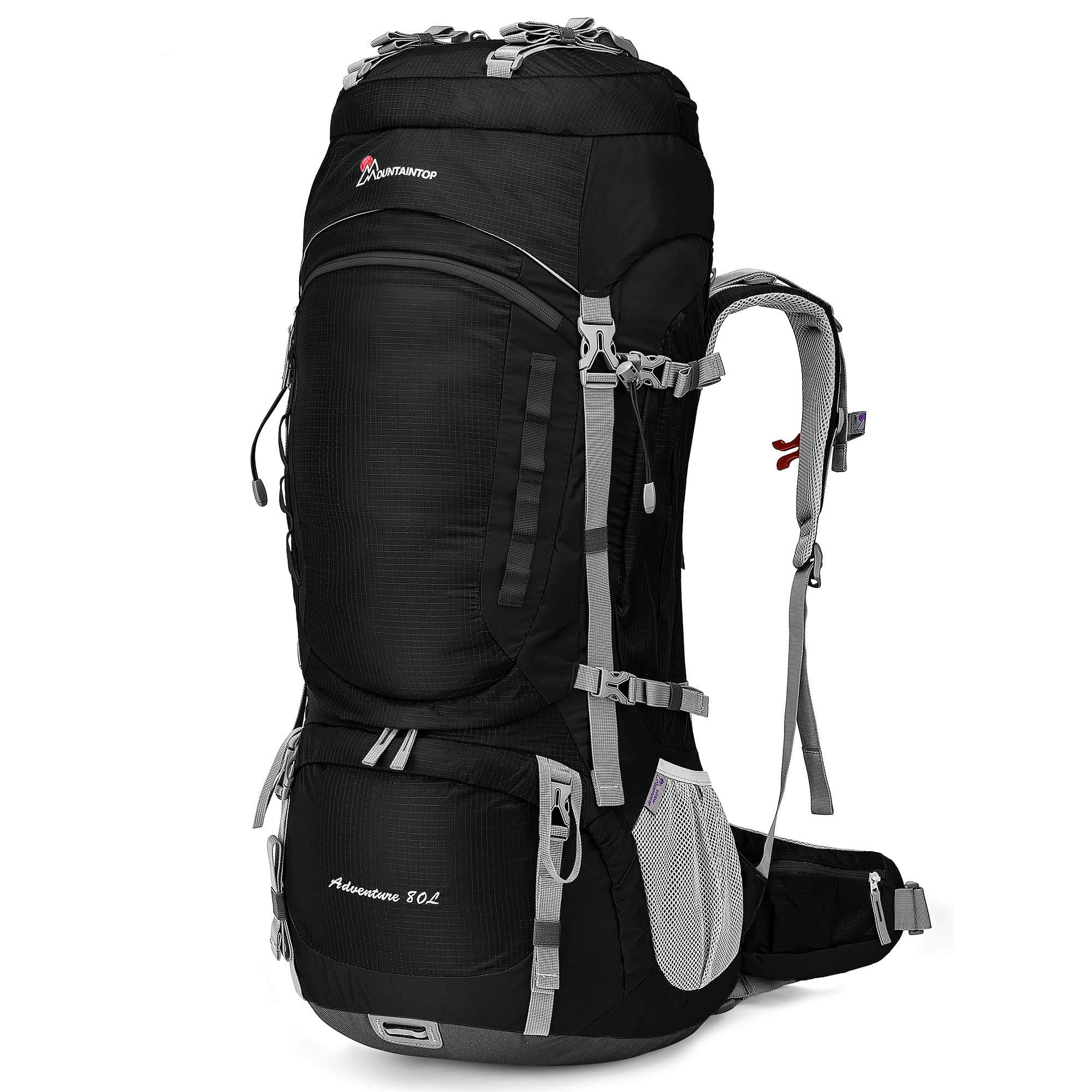 [マウンテントップ] バックパック 80L 登山 リュック 大容量 登山用 バッグ 大型 サック キャンプ ハイ..