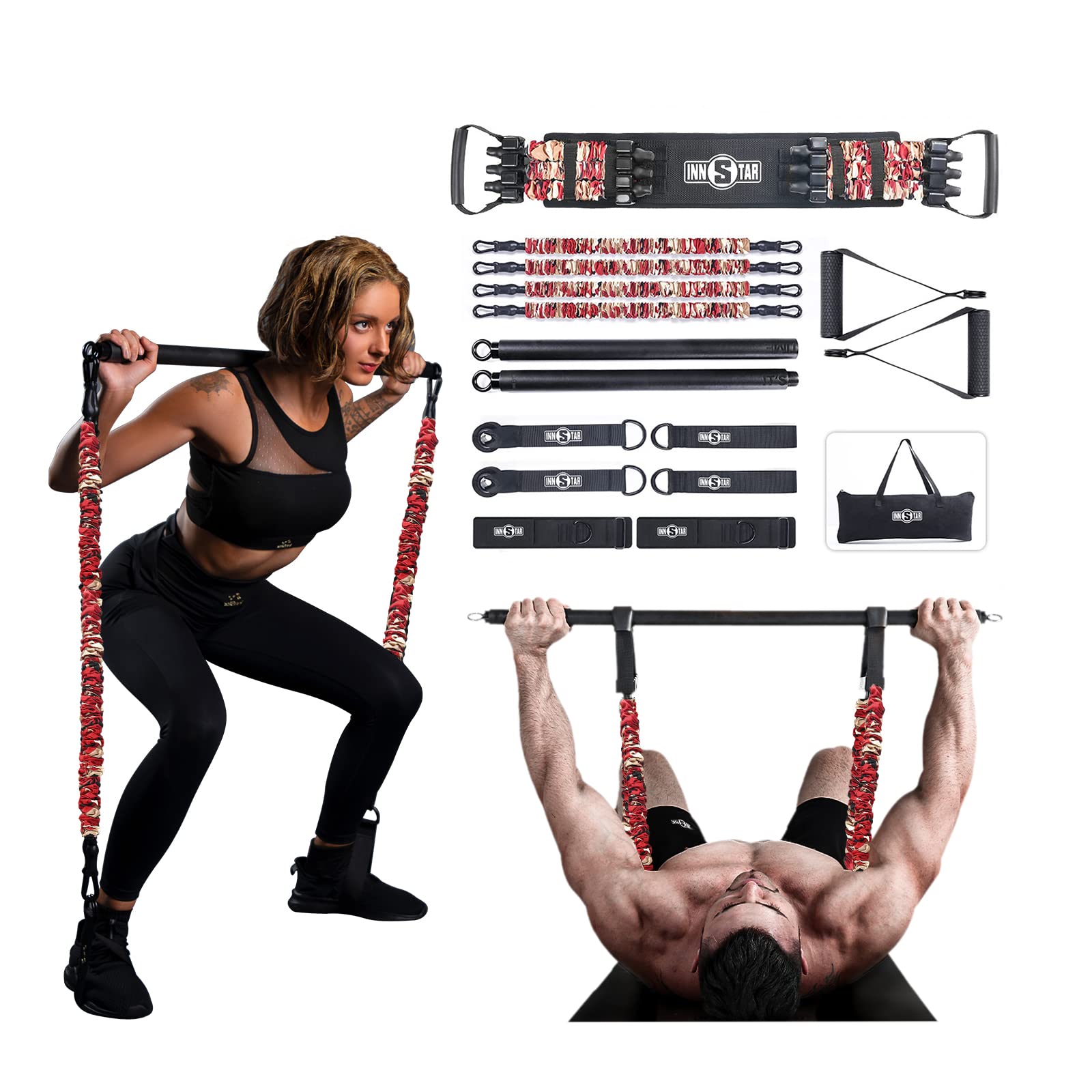 INNSTAR筋トレチューブゴムチ...