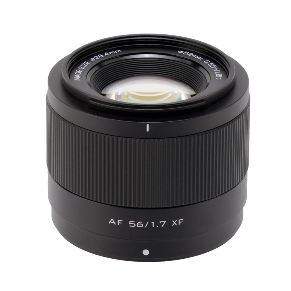 Viltrox 56mm F1.7 AF レンズ APS-C Fuji Xマウント用交換レンズ 小型 軽量 X-A5 X-A7 X-M1 X-M2 X-H1 X-T1 X-T10 X-T2 X-T20 X-T3 X-T4 X-T200 X-T30 X-Pr