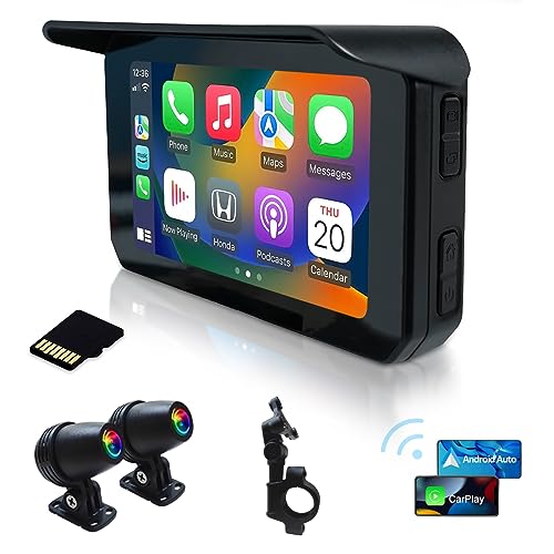 【2023新登場 Carplay対応のバイク用ドラレコ】ニコマク NikoMaku バイク用 スマート ドライブレコーダ..