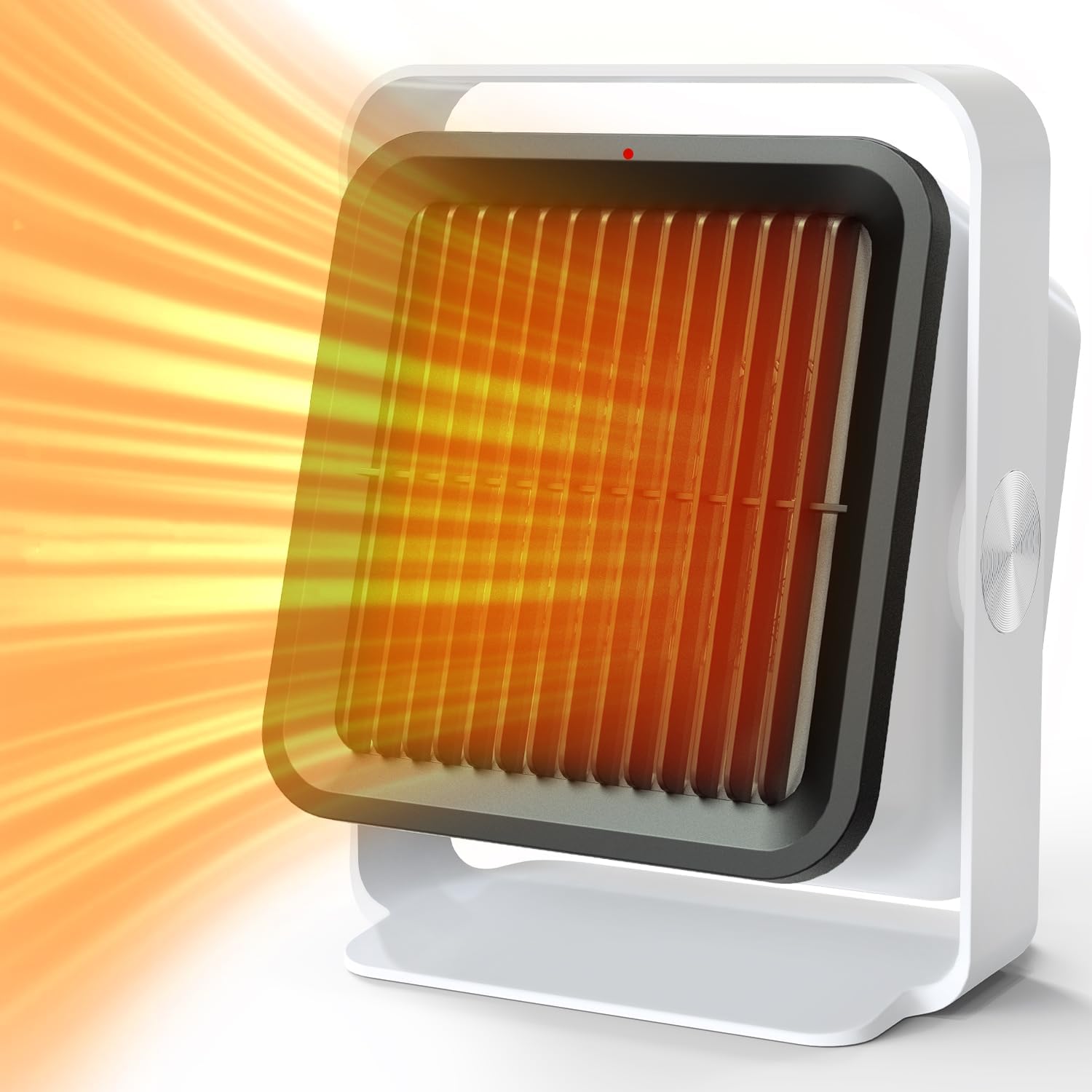 ヒーター 小型 セラミックファンヒーター 足元 暖房 省エネ 速暖 600W/400W ファンヒータ ...