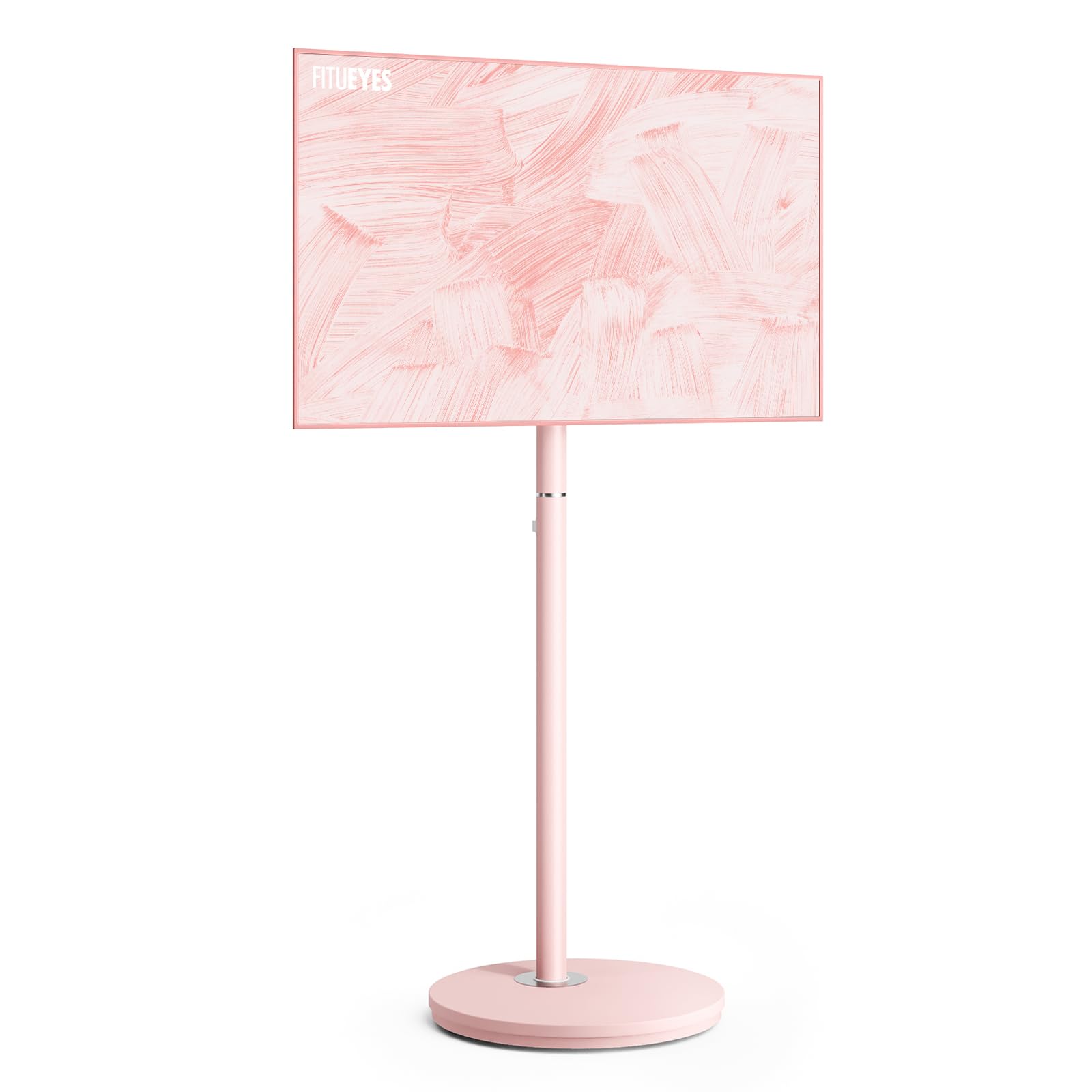 楽天RENEWFITUEYES テレビスタンド キャスター付き 24型・48型対応 ハイタイプ 壁寄せテレビスタンド 移動式 高さ調整可能 小型テレビ対応 配線管理 ゲームルーム ピンク マスターシリーズ