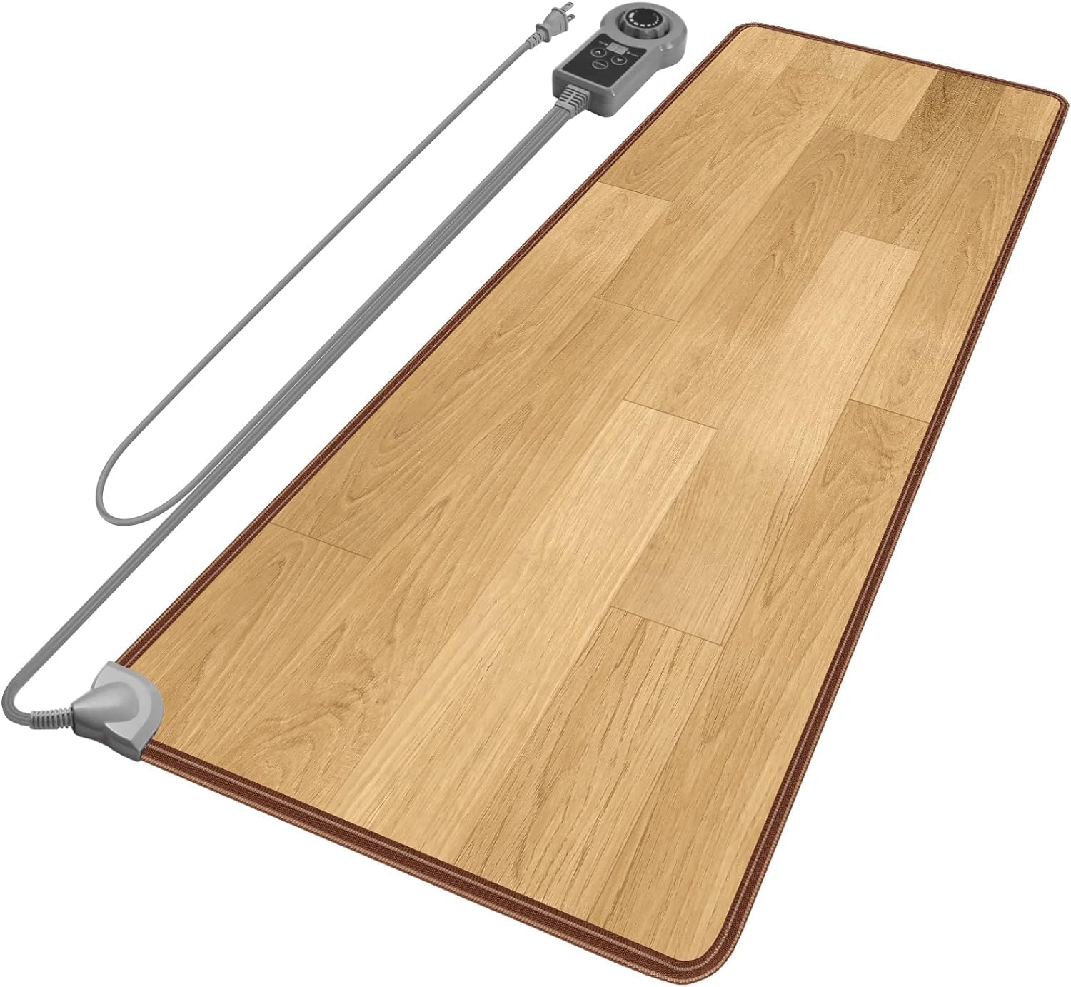 ホットカーペット 防水マット ホットキッチンマット 温度調整可 足元ヒーター 55*150cm ホットテーブル..