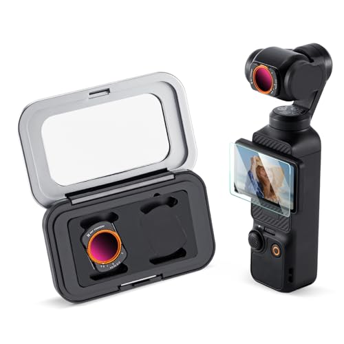 K&F Concept DJI Osmo Pocket 3  NDե륿 ND32-ND512(1)   ե륿 AGCإ饹 Ĵ ޥƥ ƩΨ ɿɱ ꡼ץƥդ