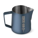 MHW-3BOMBER ミルクピッチャー ラテアート ステンレス 500ml エスプレッソ ミルクジャグ カフェラテ 握りやす 革新デザイン(ブルー)P5014MB