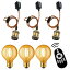 LVWIT ペンダントライト E26口金 LED電球付き 調光調色 60W形相当(消費電力6W) 90%省エネ 遠隔操作 配..
