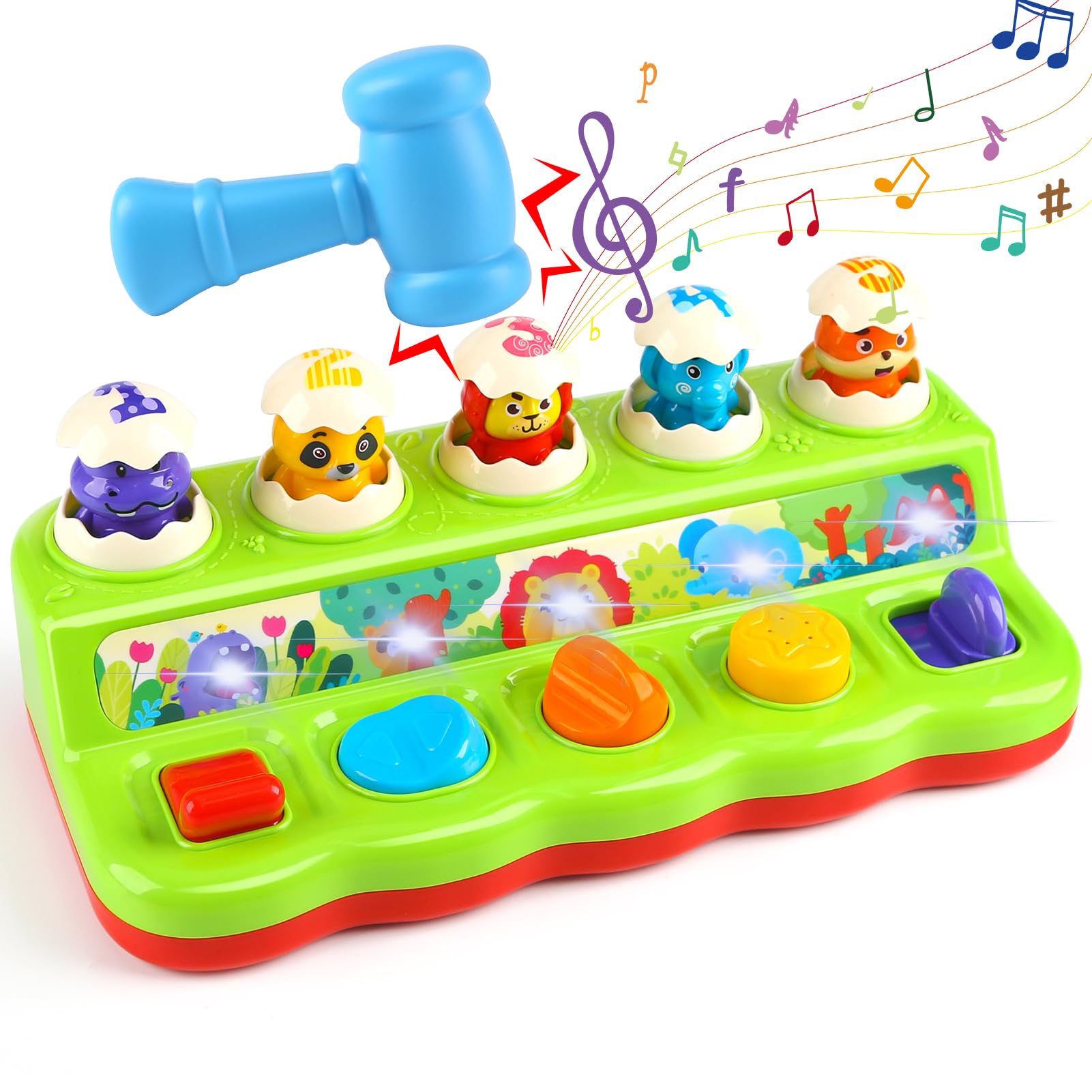 楽天RENEW知育玩具 モンテッソーリ 赤ちゃん おもちゃ もぐらたたきゲーム 早期開発 指先訓練 1 2 3 4 歳 おもちゃ 男の子 女の子 1 2 3 歳 誕生日 プレゼントランキング