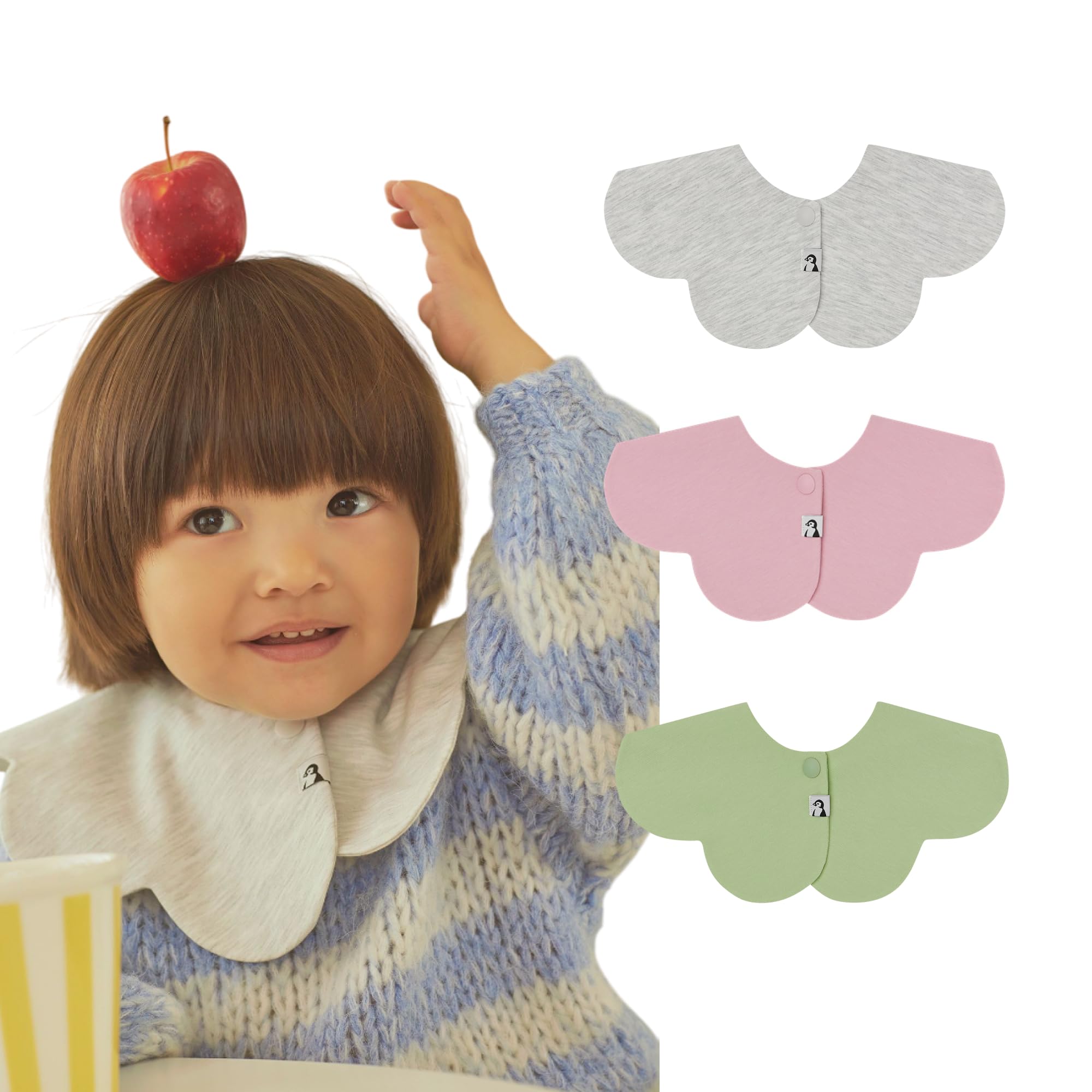 [Konny] ���ˡ������� 3�祻�å� Baby Bib 360�������� ����줫�� �ۼ�����®���� ����ץ� ���λ� �ˤλ� �٥ӡ������� �л��ˤ� ��...
