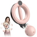 TINRIEF 二の腕痩せ 新設計モデル 前腕 手首 筋トレ 握力 トレーニング ダイエット器具 360度回転可能 スワンアーム パワーマシン 男女性 日本語説明書付 ピンク