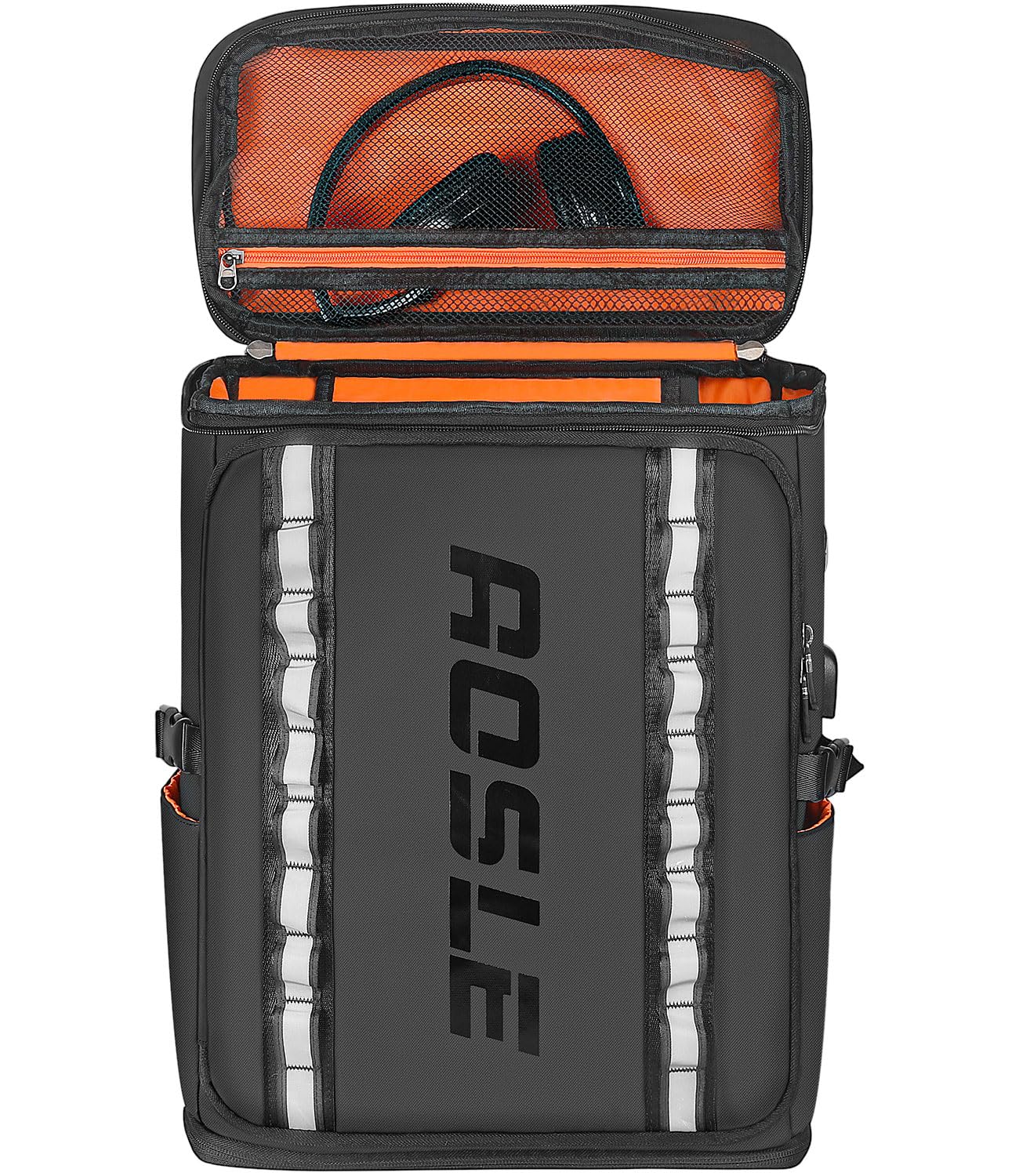 楽天RENEW[AISFA] リュック メンズ リュックサック バックパック スクエア リュックサック 防水 17インチPC ビジネスリュック ラップトップバック 2層式 拡張機能 大容量 bag 靴/弁当収納 USB充電ポート付き 30L アウトドア旅行 通勤 学生