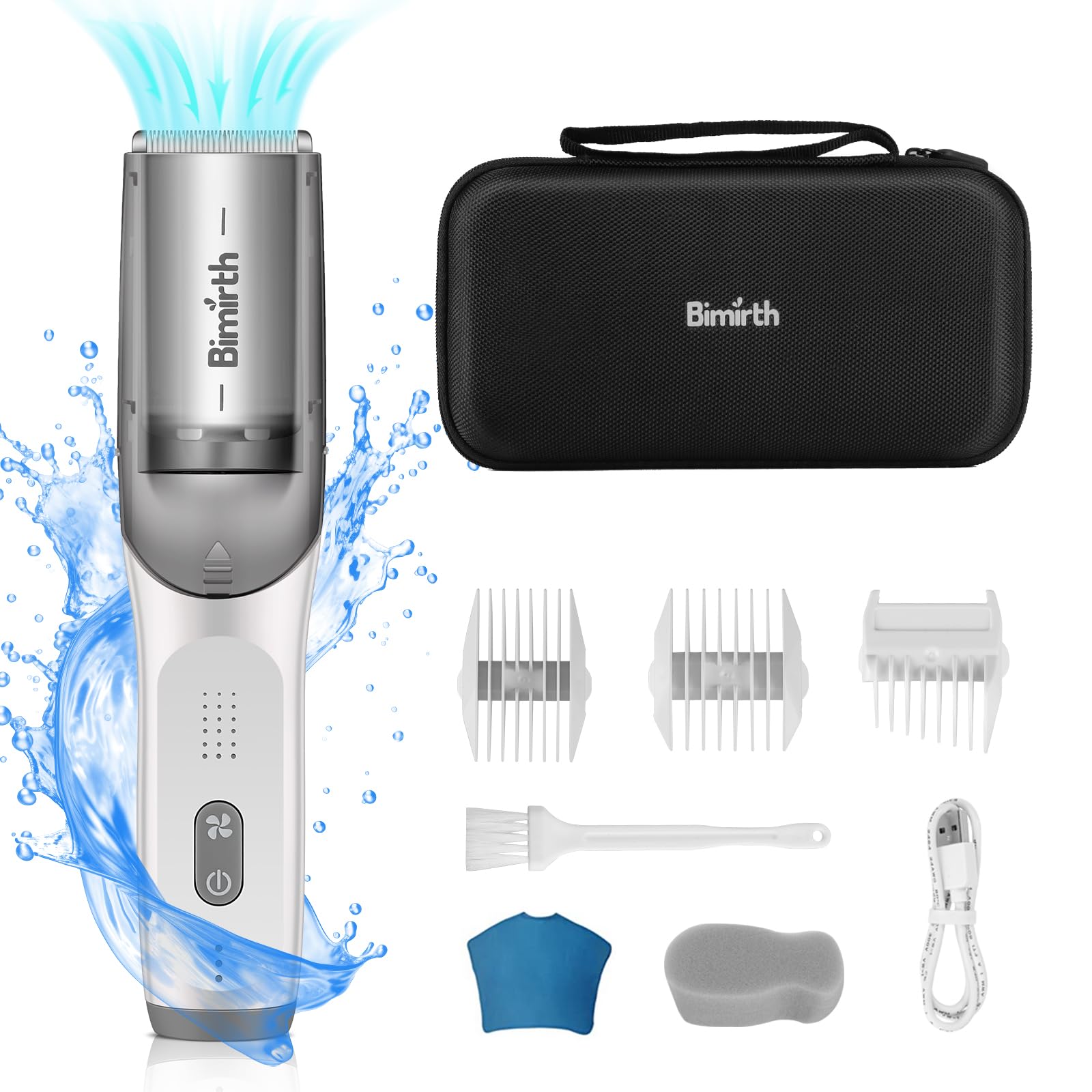 バリカン メンズ、バリカン 子供、ベビーヘアークリッパー、子供 バリカン 静か、バリカン 吸引式、収..