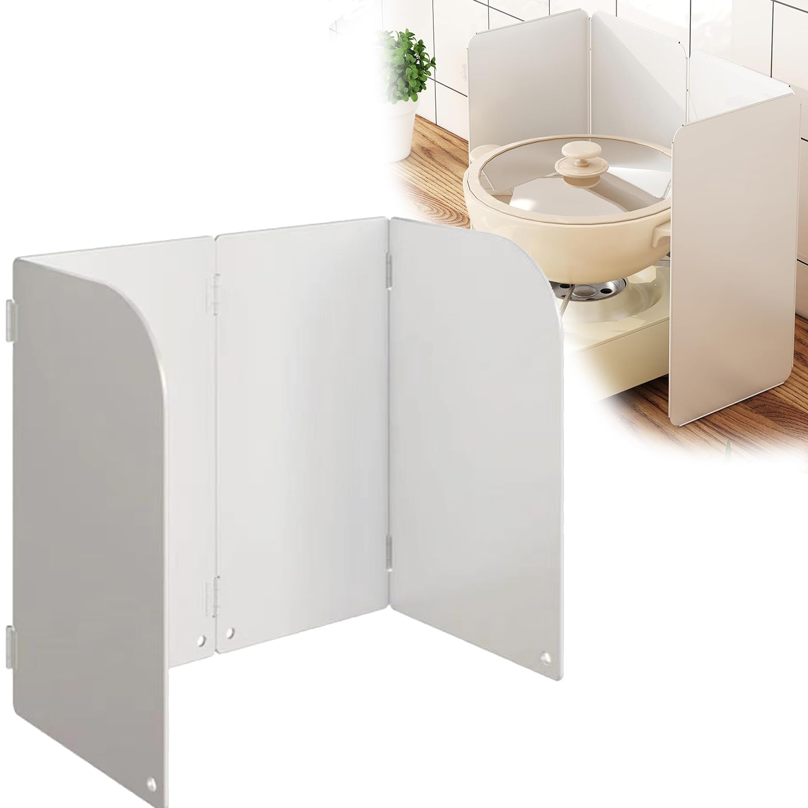 Gevvnss 油ハネガード 油ハネ防止ガード 4面 天ぷらガード 70cm コンロ 油跳ねガード 汚れ防止 レンジ..