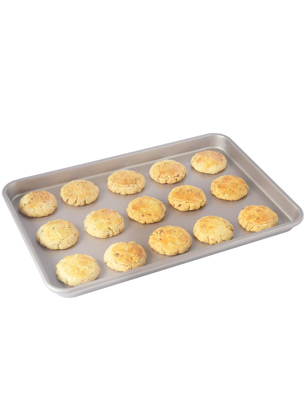 CHEFMADE バット スクエア ケーキ 焼型 和式ヌガー 長方形 鉄 粘りにくいケーキ型 (小:39.5*27*2.5cm)のサムネイル