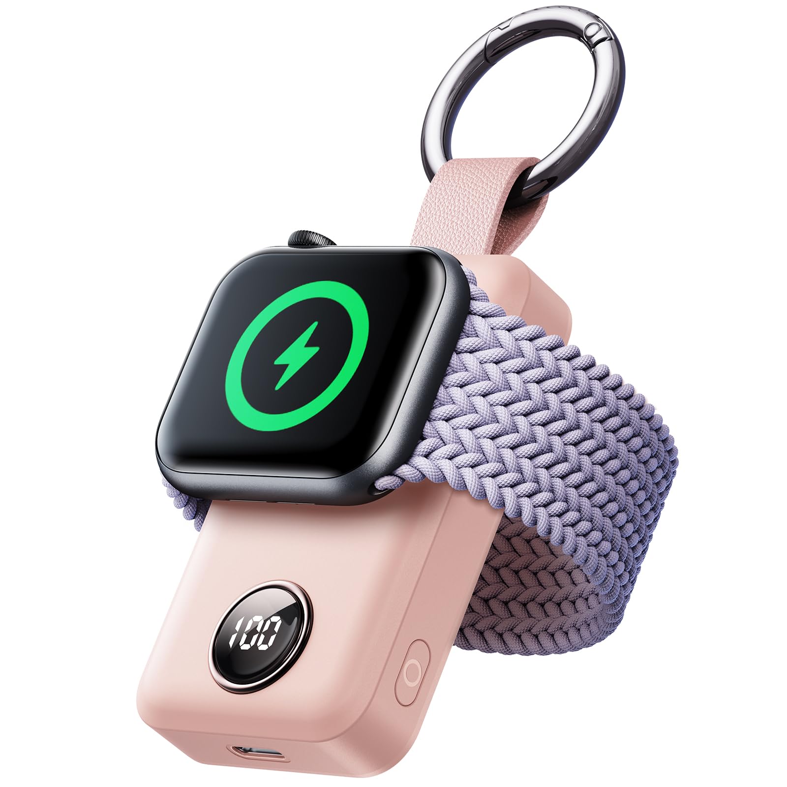 アップルウォッチ 充電器 JOYROOM最新設計 Apple Watch用 充電器 2000mAh内蔵バッテリー ポータブル アップルウォッチ用 磁気急速充電 ...