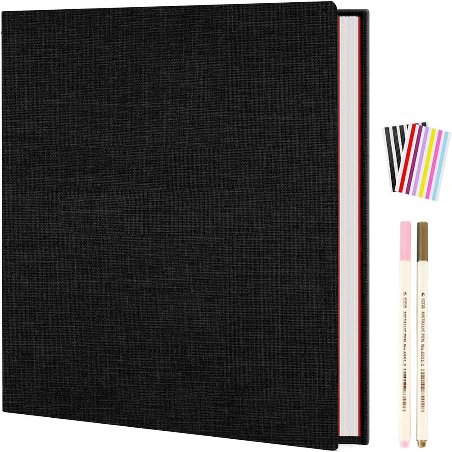 AIOR 大容量 アルバム 貼るタイプ フォトアルバム 手作りフォトブック 粘着式 ファイル 33×34CM 台紙 L/KG/2L/A4写真収納 20枚40ペー...