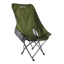 SOHAPI アウトドアチェア キャンプ 椅子 キャンプ チェア 折りたたみ おしゃれ キャンプ イス アウトドア 椅子 キャンピングチェア いす コンパクト 座椅子 軽量 ハイバックチェア お釣り 登山 耐荷重80kg 収納袋付き (グリーン・ハイバック